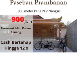 Maison 4 chambre à vendre à Prambanan, Jawa Tengah, Prambanan, Klaten