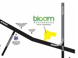 2 Bedroom Condo for sale at Bloom Residences, Paranaque City