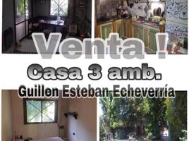 Maison 3 chambre à vendre à Esteban Echeverria, Buenos Aires, Esteban Echeverria