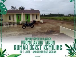 2 Kamar Vila for sale in Lampung, Sukarame, Bandar Lampung, Lampung