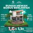 Villa 3 chambre à vendre à Cimahi Tengah, West Jawa, Cimahi Tengah