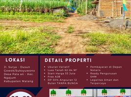  Land for sale in Malang Regency, East Jawa, Kepanjen, Malang Regency