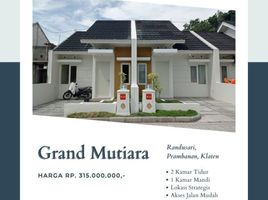 2 Bedroom House for sale in Prambanan, Klaten, Prambanan