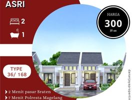 2 Bedroom House for sale in Magelang, Jawa Tengah, Magelang Selatan, Magelang