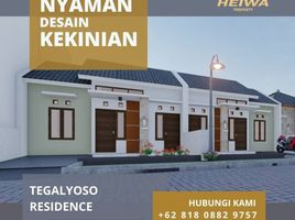 2 Kamar Rumah for sale in Klaten Selatan, Klaten, Klaten Selatan