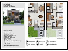 4 Kamar Rumah for sale in Mulyorejo, Surabaya, Mulyorejo