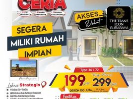 2 Kamar Rumah for sale in Buduran, Sidoarjo, Buduran