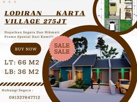 2 Bedroom House for sale in Manisrenggo, Klaten, Manisrenggo