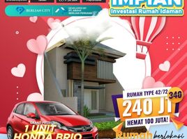 2 Kamar Rumah for sale in Buduran, Sidoarjo, Buduran