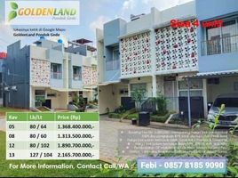 3 Kamar Rumah for sale in Pondokgede, Bekasi, Pondokgede