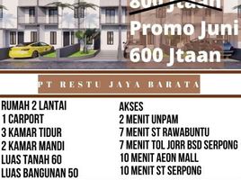 3 Kamar Rumah for sale in Serpong, Tangerang, Serpong