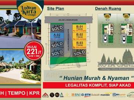 2 Bedroom House for sale in Manisrenggo, Klaten, Manisrenggo