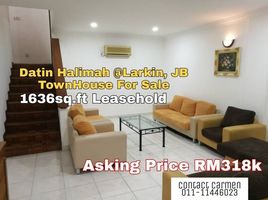 3 Schlafzimmer Reihenhaus zu verkaufen in Johor Bahru, Johor, Bandar Johor Bahru