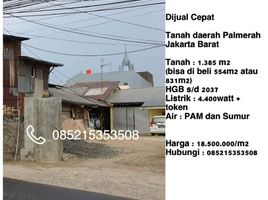  Land for sale in Palmerah, Jakarta Barat, Palmerah