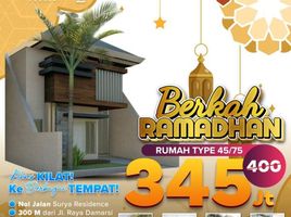 3 Kamar Rumah for sale in Buduran, Sidoarjo, Buduran