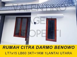 Maison 3 chambre à vendre à Benowo, East Jawa, Benowo, Surabaya, East Jawa