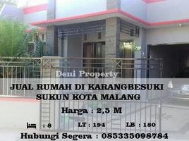 8 Bedroom House for sale in Klojen, Malang Regency, Klojen