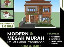 4 Habitación Villa en venta en Prambanan, Jawa Tengah, Prambanan