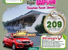 2 Kamar Rumah for sale in Sidoarjo, East Jawa, Buduran, Sidoarjo