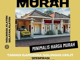 2 Kamar Rumah for sale in Klaten Selatan, Klaten, Klaten Selatan