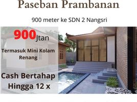 4 Kamar Vila for sale in Prambanan, Klaten, Prambanan