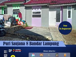 2 Kamar Vila for sale in Lampung, Tanjung Karang Bar, Bandar Lampung, Lampung