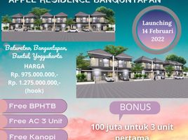 3 Kamar Vila for sale in Banguntapan, Bantul, Banguntapan