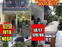 3 Kamar Vila for sale in Bekasi, West Jawa, Bekasi Timur, Bekasi