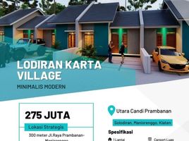 2 Kamar Rumah for sale in Manisrenggo, Klaten, Manisrenggo