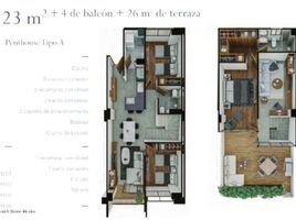 Appartement 2 chambre à vendre à Benito Juarez, Mexico City, Benito Juarez
