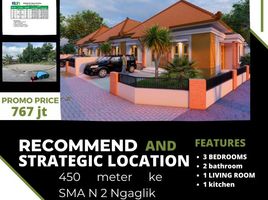 3 Kamar Rumah for sale in Ngemplak, Sleman, Ngemplak