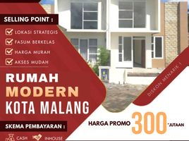 2 Kamar Rumah for sale in Kidung Kandang, Malang Regency, Kidung Kandang