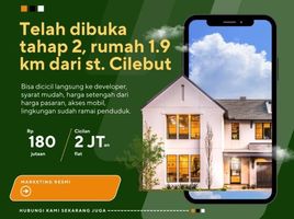 2 Bedroom House for sale in Bojonggede, Bogor, Bojonggede