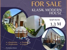 4 Habitación Casa en venta en Prambanan, Jawa Tengah, Prambanan, Klaten, Jawa Tengah