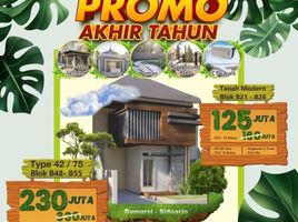 2 Kamar Rumah for sale in Buduran, Sidoarjo, Buduran