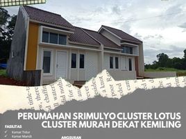 2 Kamar Vila for sale in Lampung, Tanjung Karang Bar, Bandar Lampung, Lampung