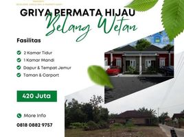 2 Kamar Rumah for sale in Klaten Utara, Klaten, Klaten Utara