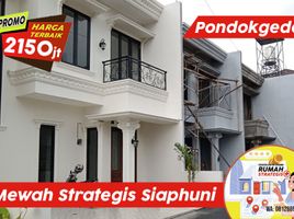 4 Kamar Rumah for sale in Pondokgede, Bekasi, Pondokgede