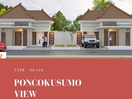 2 Kamar Vila for sale in Ponco Kusumo, Malang Regency, Ponco Kusumo