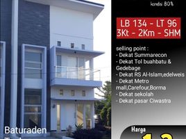 3 Habitación Casa en venta en Margacinta, West Jawa, Margacinta