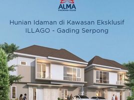 3 Kamar Vila for sale in Curug, Tangerang, Curug