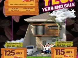 2 Kamar Rumah for sale in Buduran, Sidoarjo, Buduran