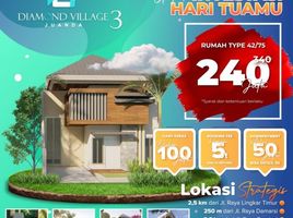 2 Kamar Rumah for sale in Buduran, Sidoarjo, Buduran