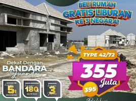 2 Kamar Rumah for sale in Buduran, Sidoarjo, Buduran