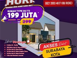 2 Bedroom House for sale in Buduran, Sidoarjo, Buduran