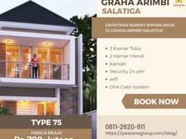 3 Kamar Rumah for sale in Salatiga, Jawa Tengah, Sidomukti, Salatiga