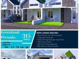 2 Bedroom House for sale in Jagonalan, Klaten, Jagonalan