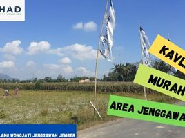  Land for sale in Jenggawah, Jember, Jenggawah