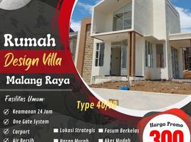 2 Kamar Rumah for sale in Kidung Kandang, Malang Regency, Kidung Kandang