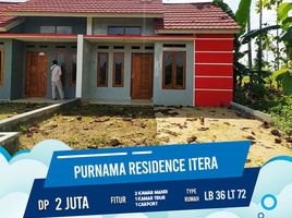 2 Kamar Vila for sale in Lampung, Sukarame, Bandar Lampung, Lampung